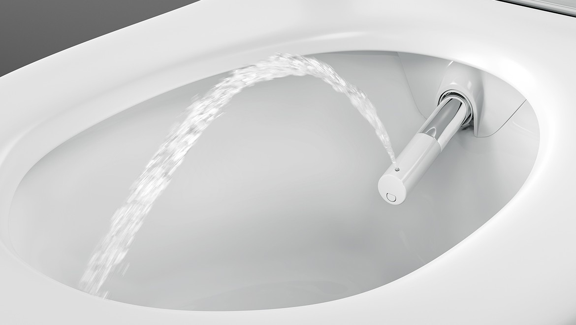 Geberit AquaClean Sela s technologií sprchování WhirlSpray