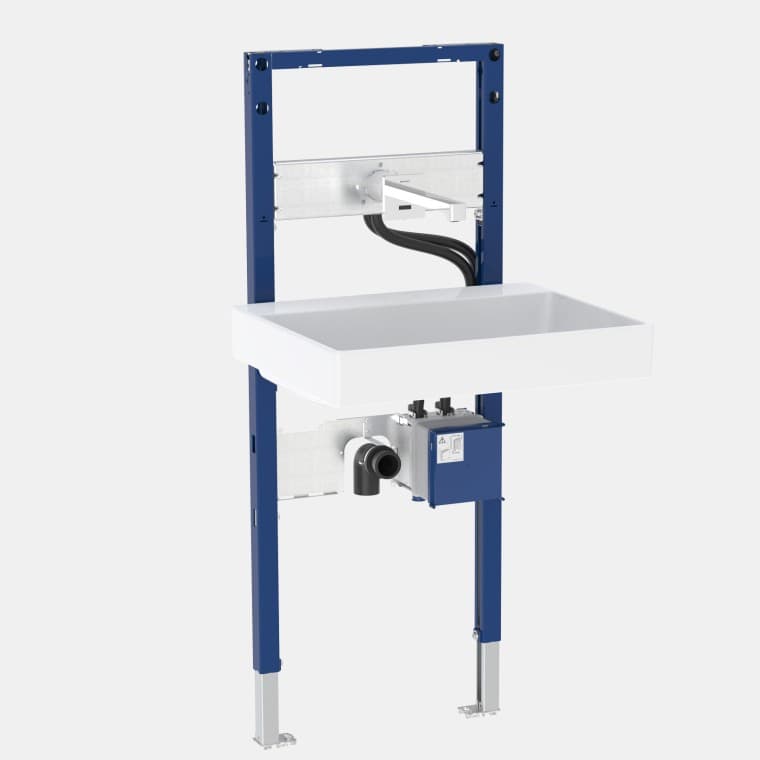 Geberit Duofix prvek pro umyvadlo s nástěnnou baterií Brenta Geberit Duofix prvek pro umyvadlo s nástěnnou baterií Brenta